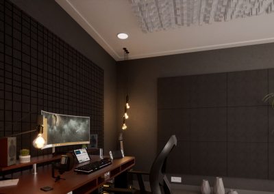 Home studio climatizado acusticamente - eliacoustic