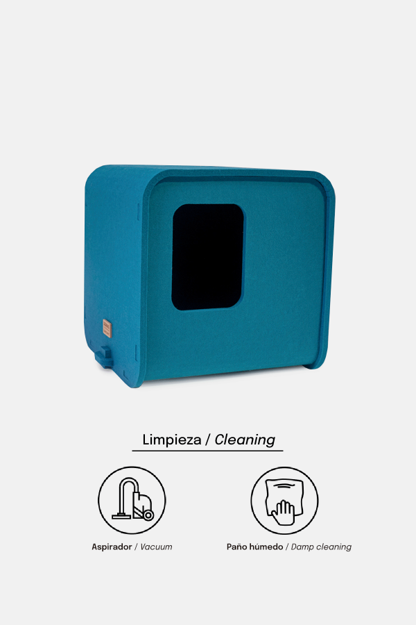 Cleaning-cat-house-sonno. Sonno soundproof cat house