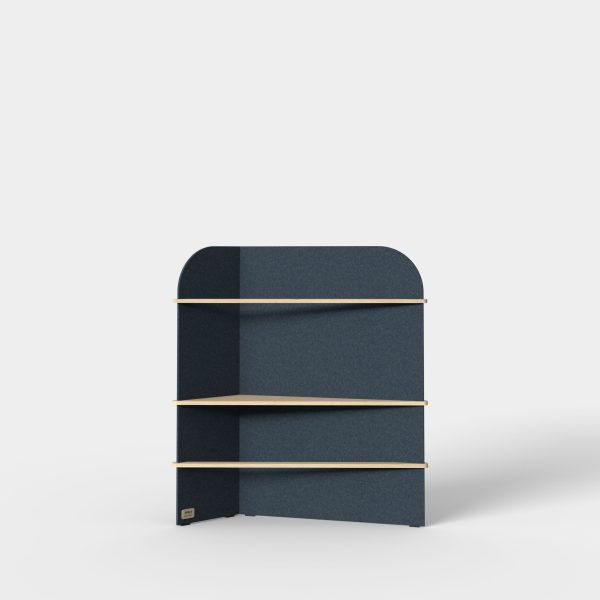 Ximo Roca Design 为 Eliacoustic 设计的装饰隔音屏，中蓝色