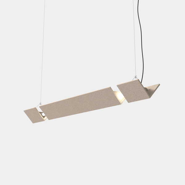 Acoustic lamp designed by Ximo Roca for Eliacoustic