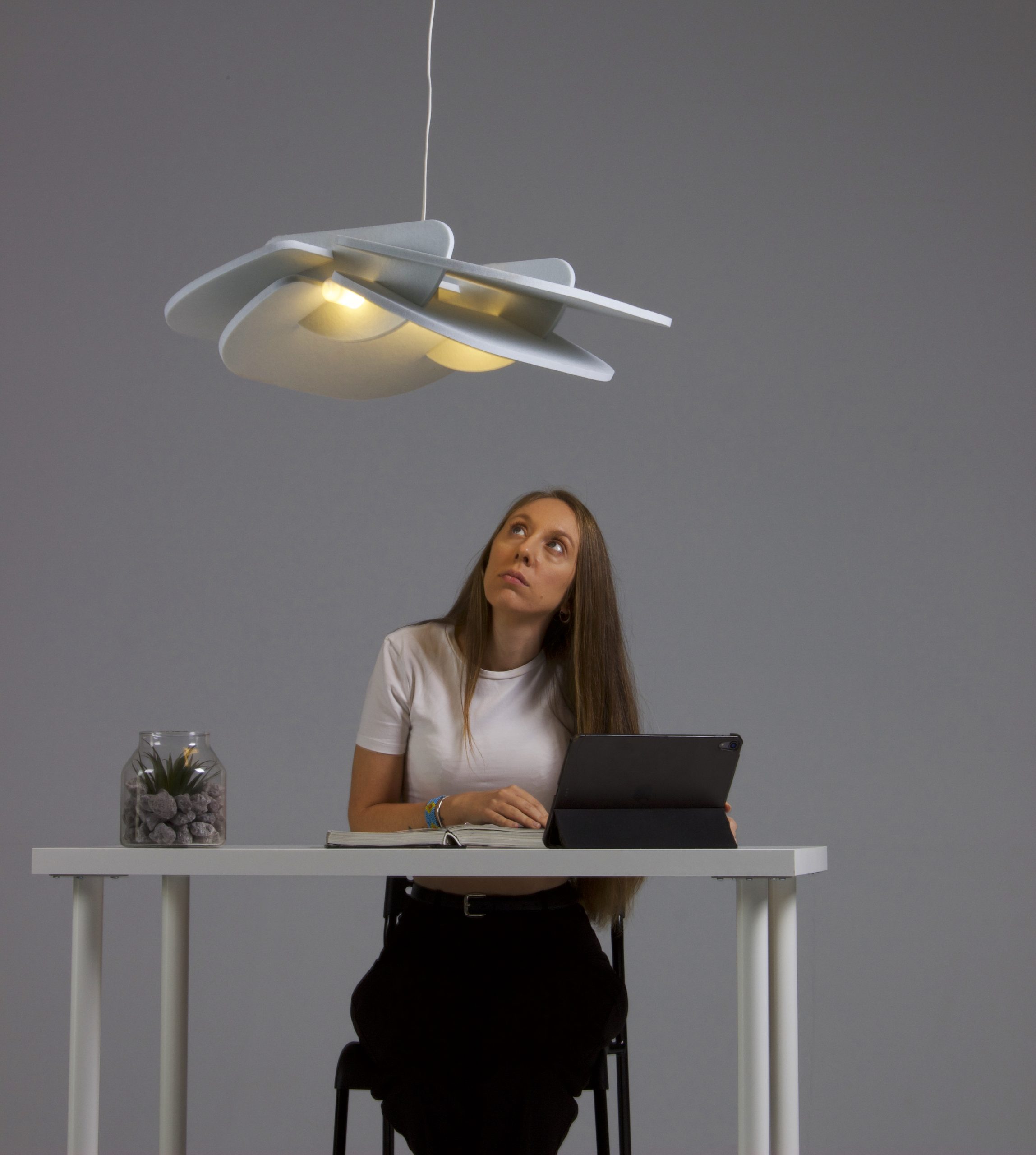 Lámpara decorativa acústica Stella by Manex Bilbao Estudio - Imagen 3