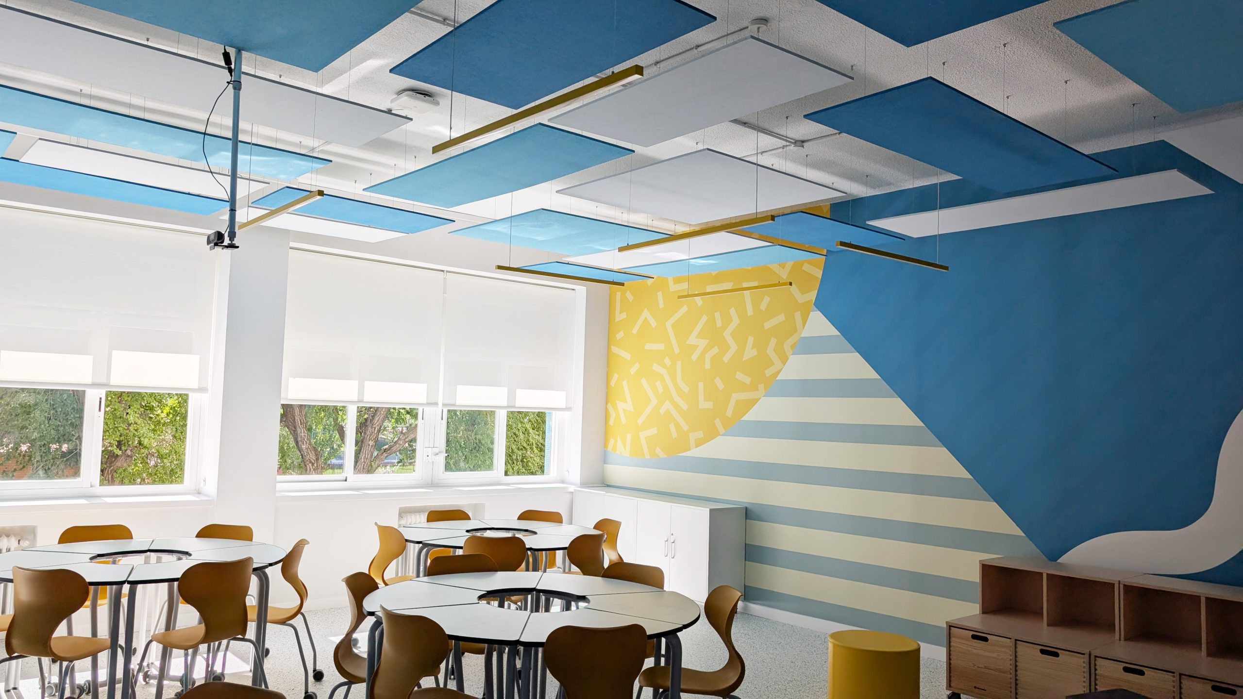 Aula Ateca Acondicionada Acusticamente por Eliacoustic