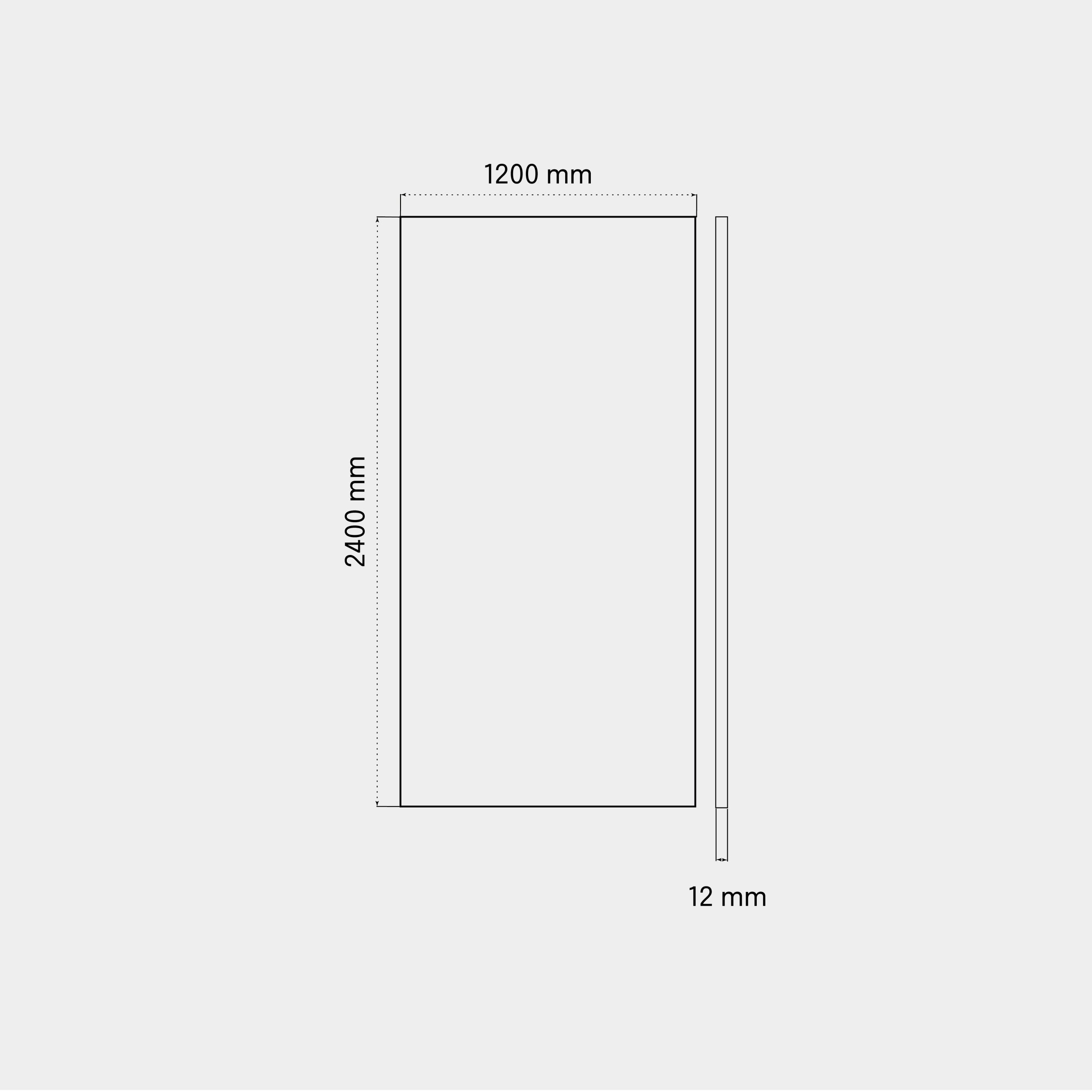 Medidas de Regular [ECO]Panel Troquelado