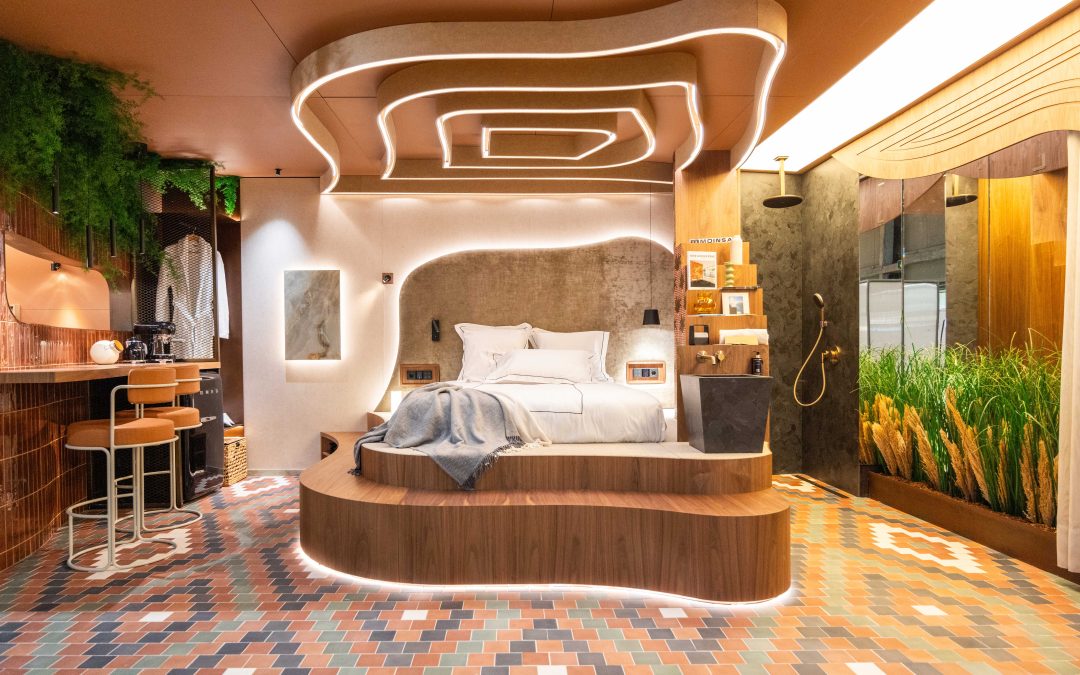 Una habitación de hotel dentro de un sueño para Interihotel